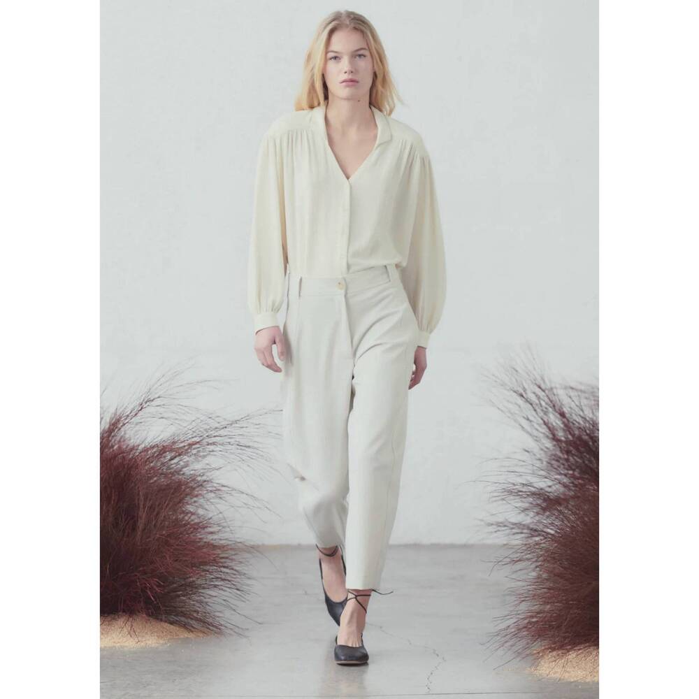NEW SITA MURT long sleeve blouse in cream